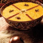 Saffron pudding sweet recipe